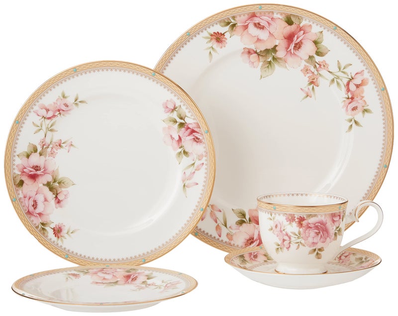 Noritake Hertford 5-Piece Place Setting, White - Image 1